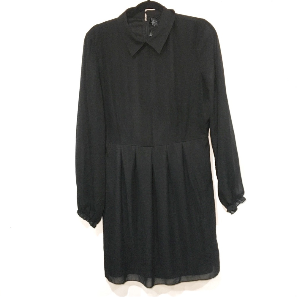 Kardashian Kollection | Black Collared Dress | L